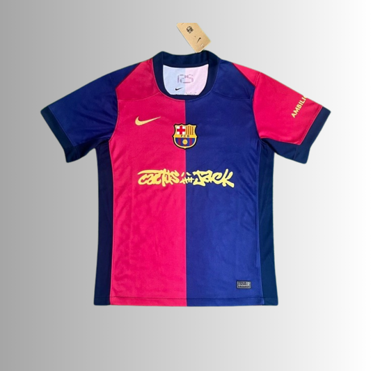 24-25 Barcelona Home Kit Cactus Jack Edition